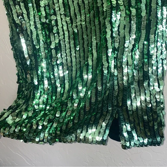 Lulus NWT Hit The Dance Floor Body Con Sequin Sleeveless Mini Dress πππ - Picture 13 of 17